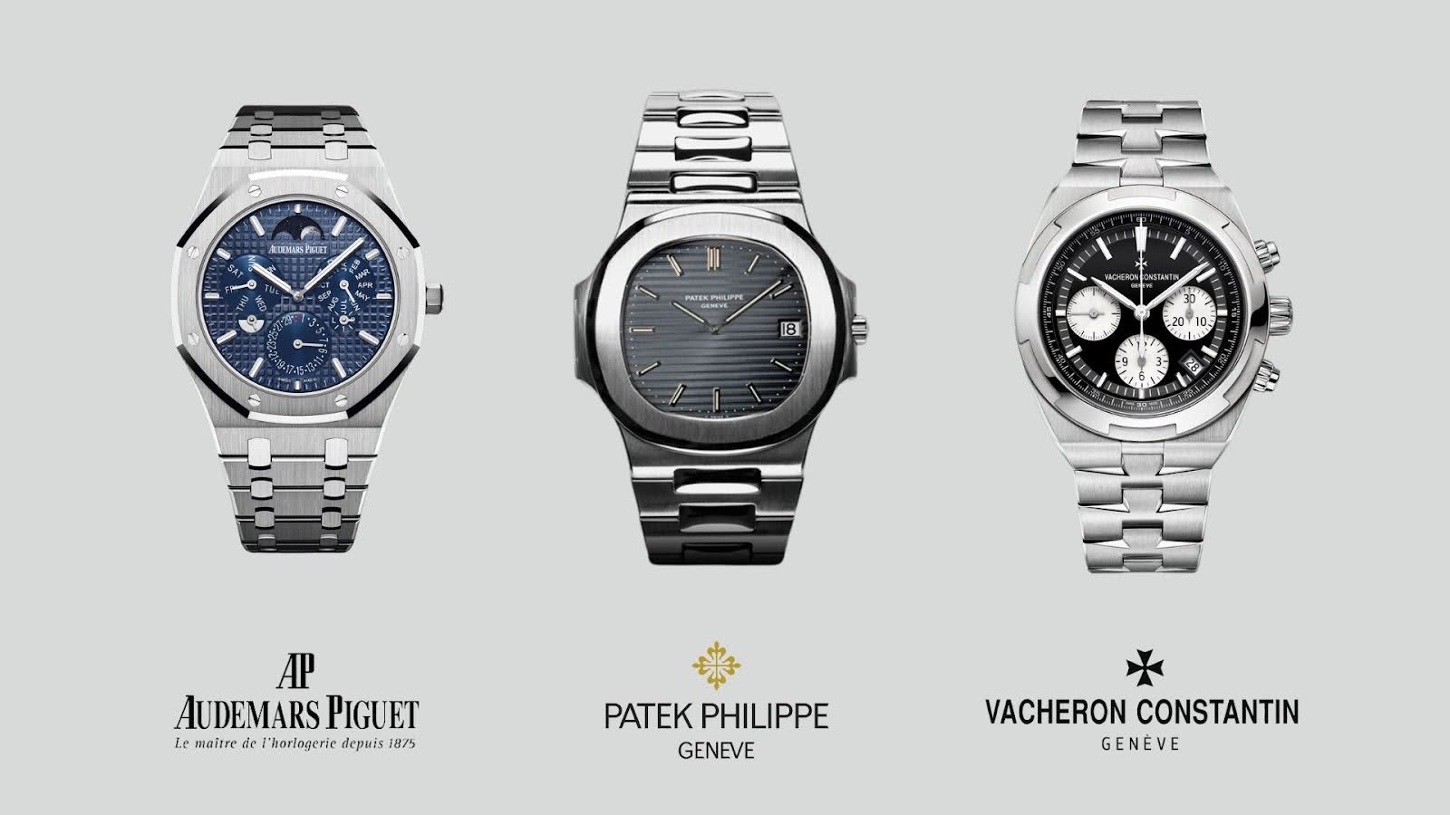 The Big Three in Watchmaking: Luxury Swiss Watchmakers Unveiled