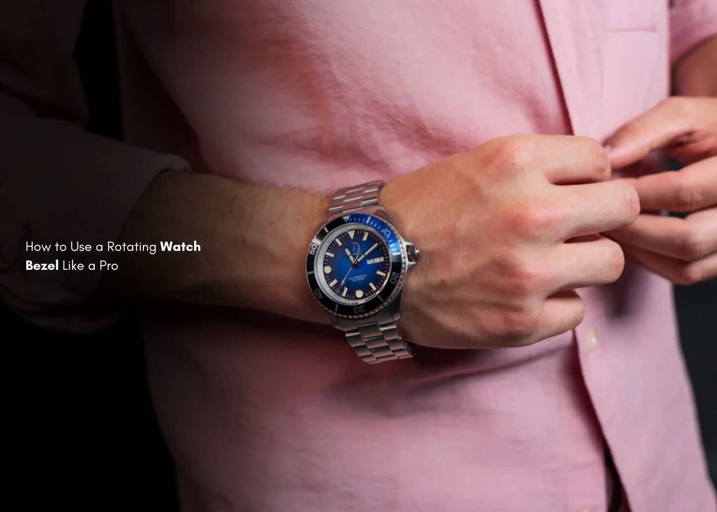 How to use rotating watch bezel