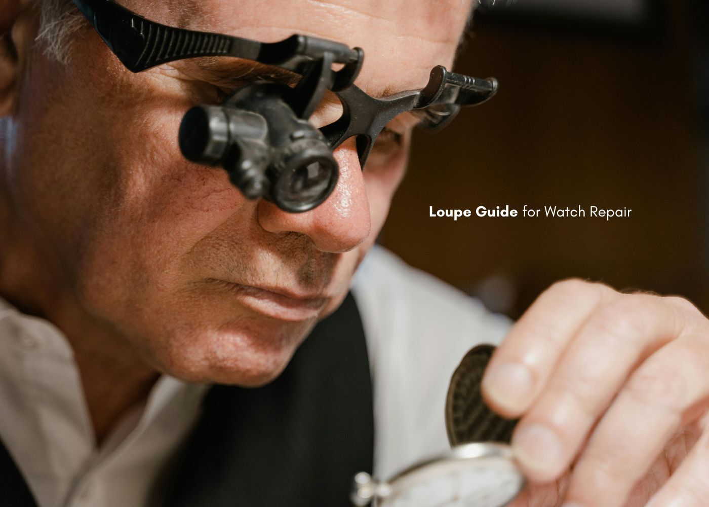 Loupe Magnifier Guide for Watch Repair