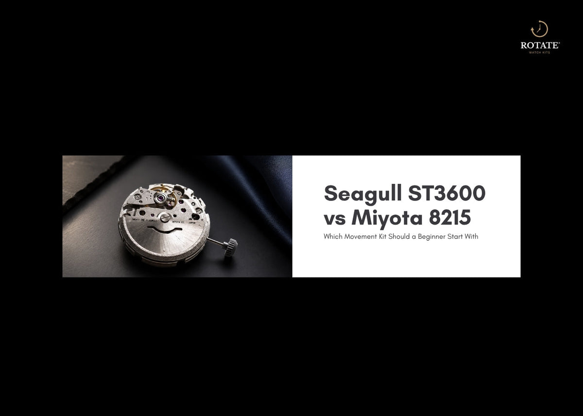 Seagull ST3600 vs Miyota 8215: Which Movement Kit Should a Beginner Start With?