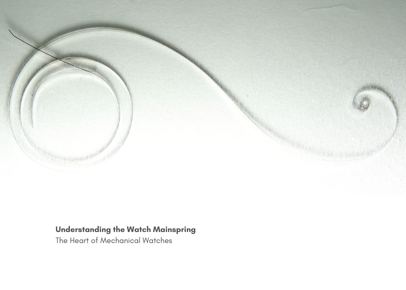 Watch Mainspring: The Powerhouse of Mechanical Watches