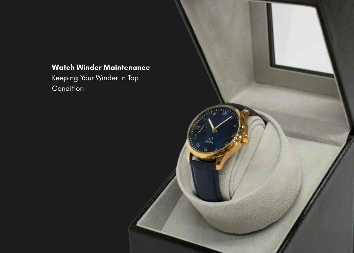 Watch Winder Maintenance