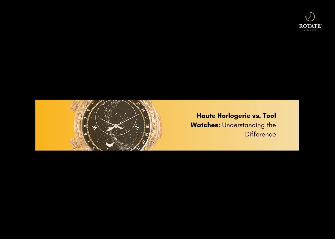haute horlogerie vs. tool watches