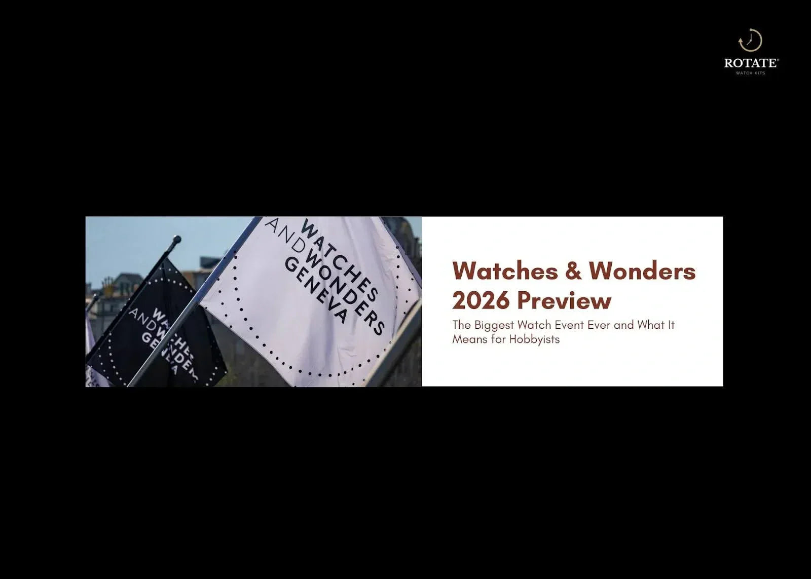 Watches and Wonders