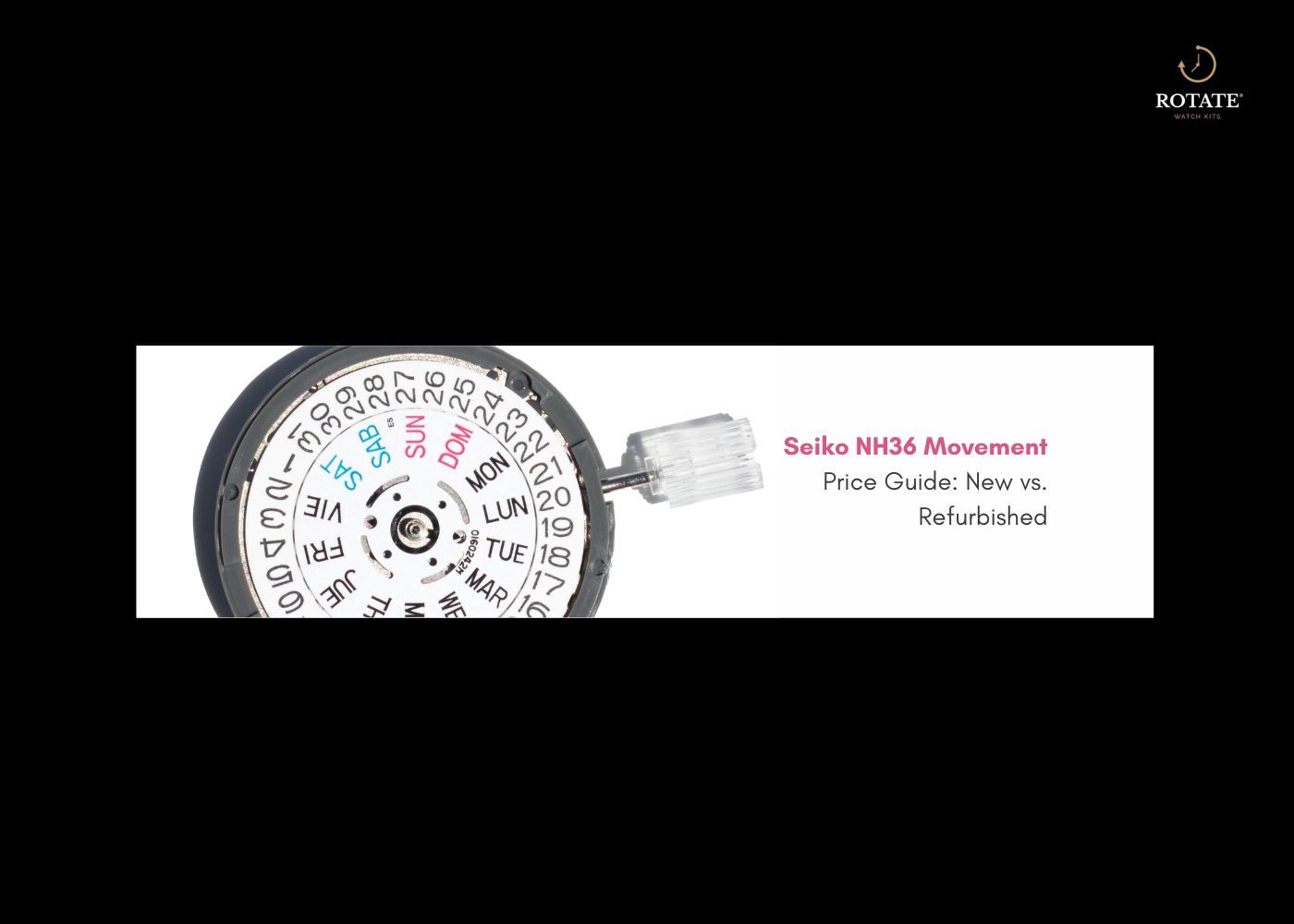 seiko nh36 movement price guide