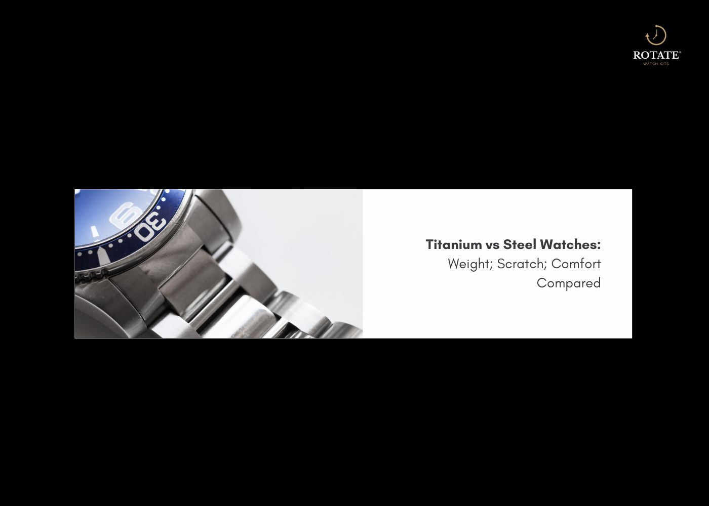 titanium vs steel watches