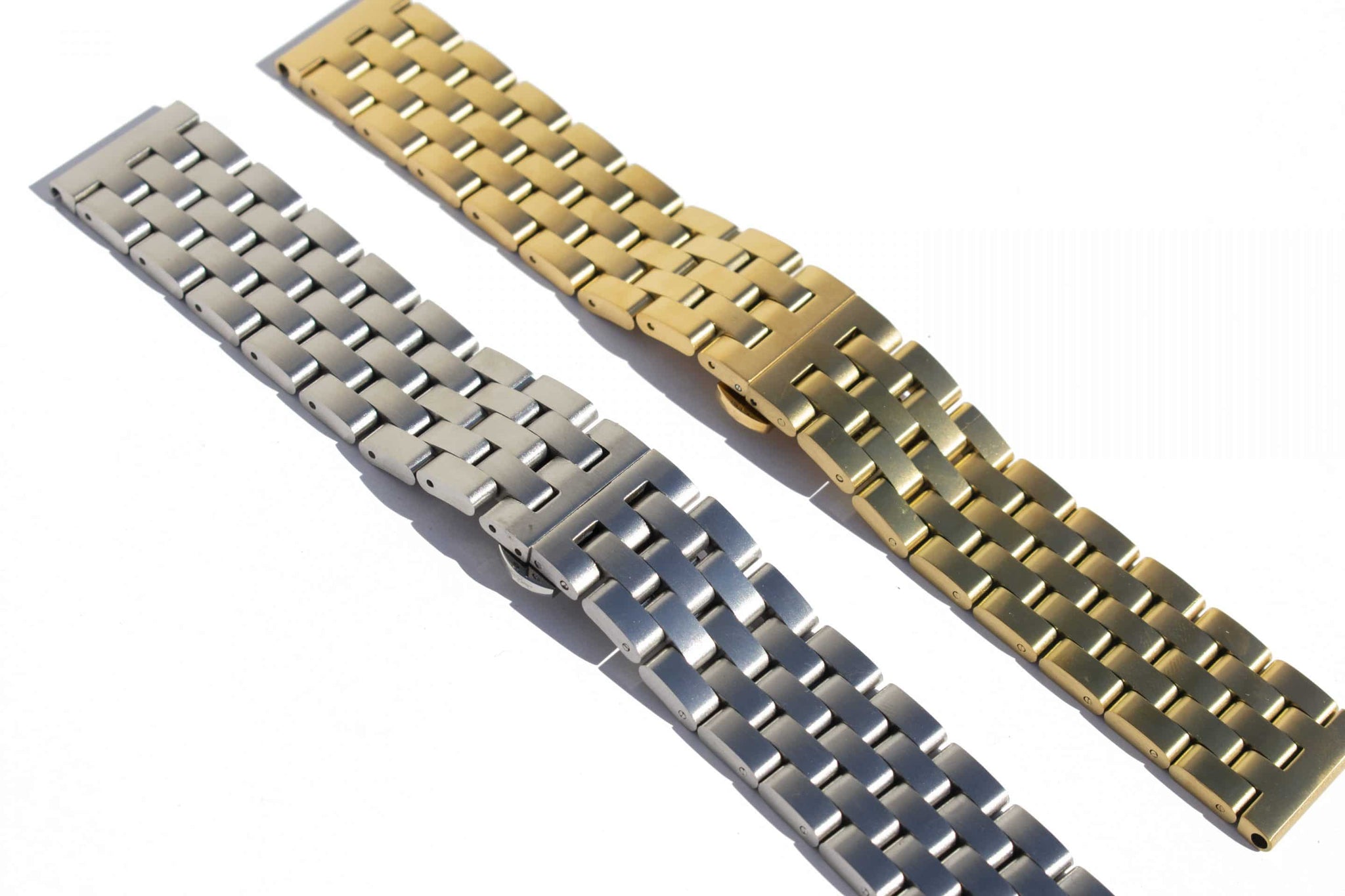 Chain Link Stainless Steel Watch Straps Rotate Watches