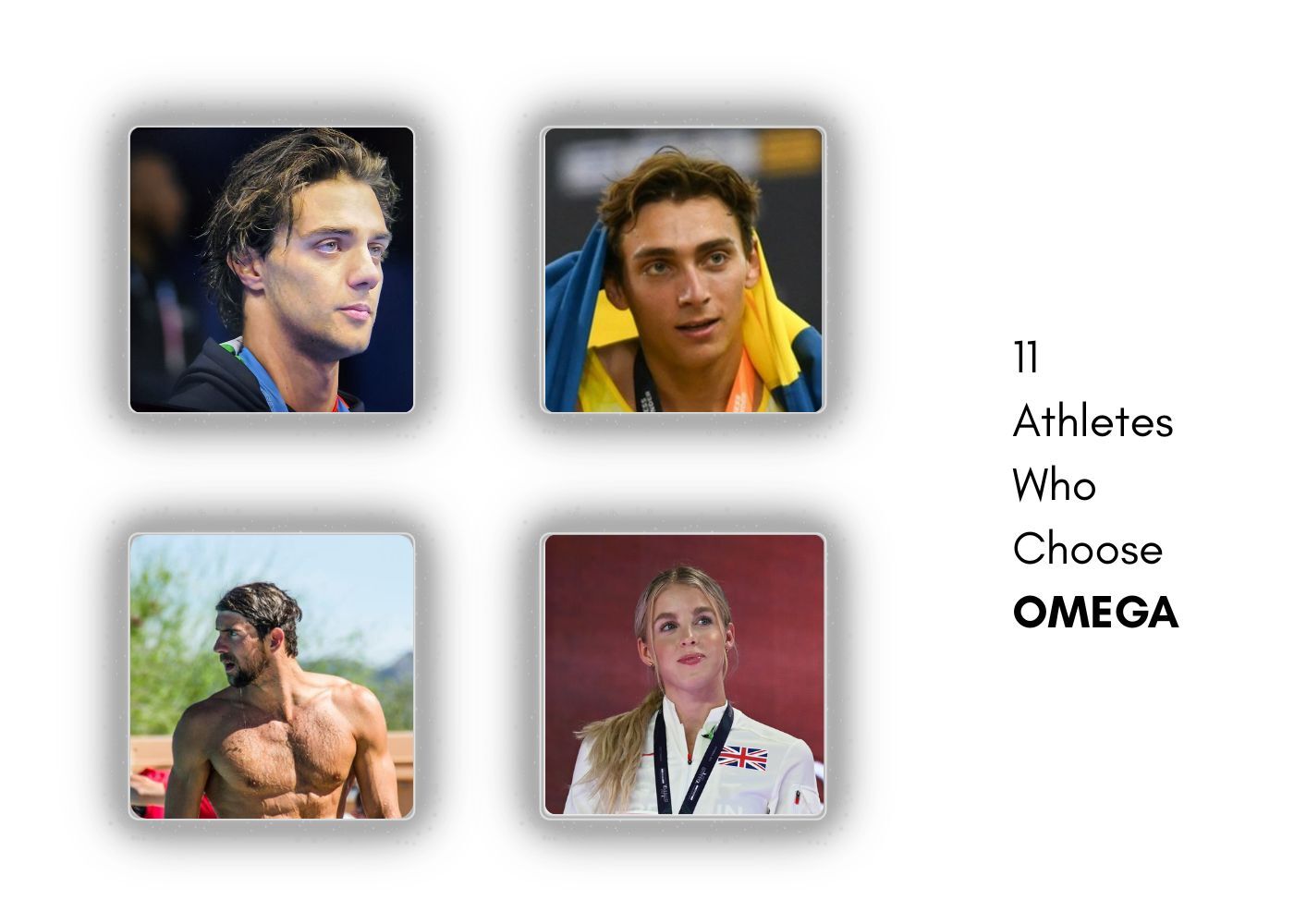 11 Athletes Who Choose OMEGA: Fitness and Fashion