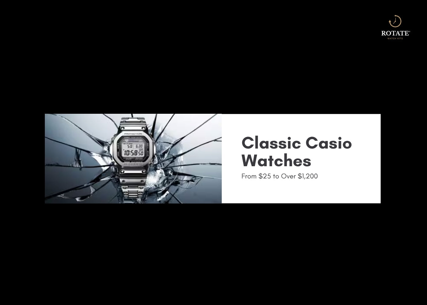 Classic Casio Watches From $25 to Over $1,200