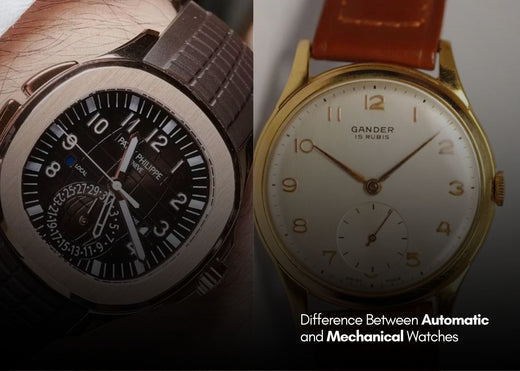 Difference Between Automatic and Mechanical Watches