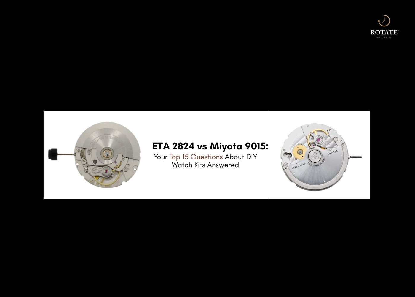 ETA 2824 vs Miyota 9015