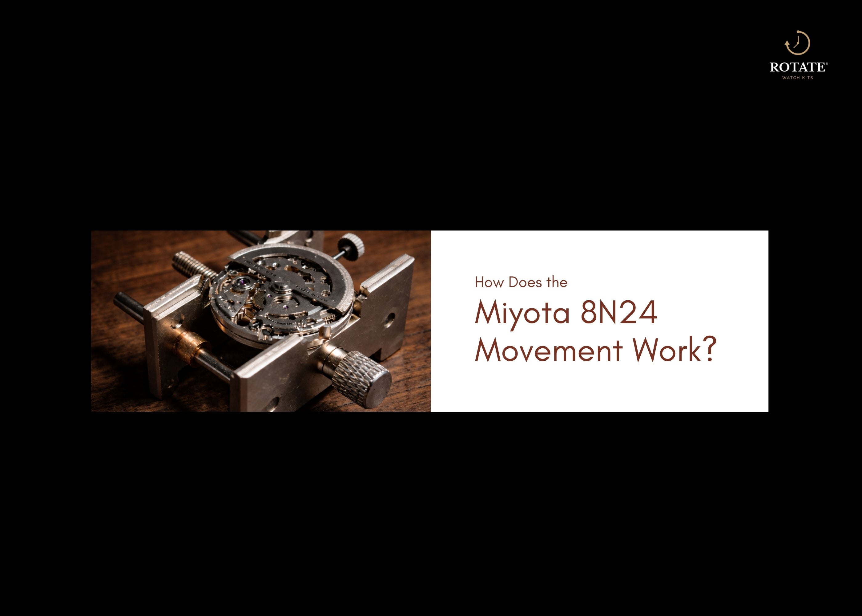 How Does the Miyota 8N24 Movement Work?