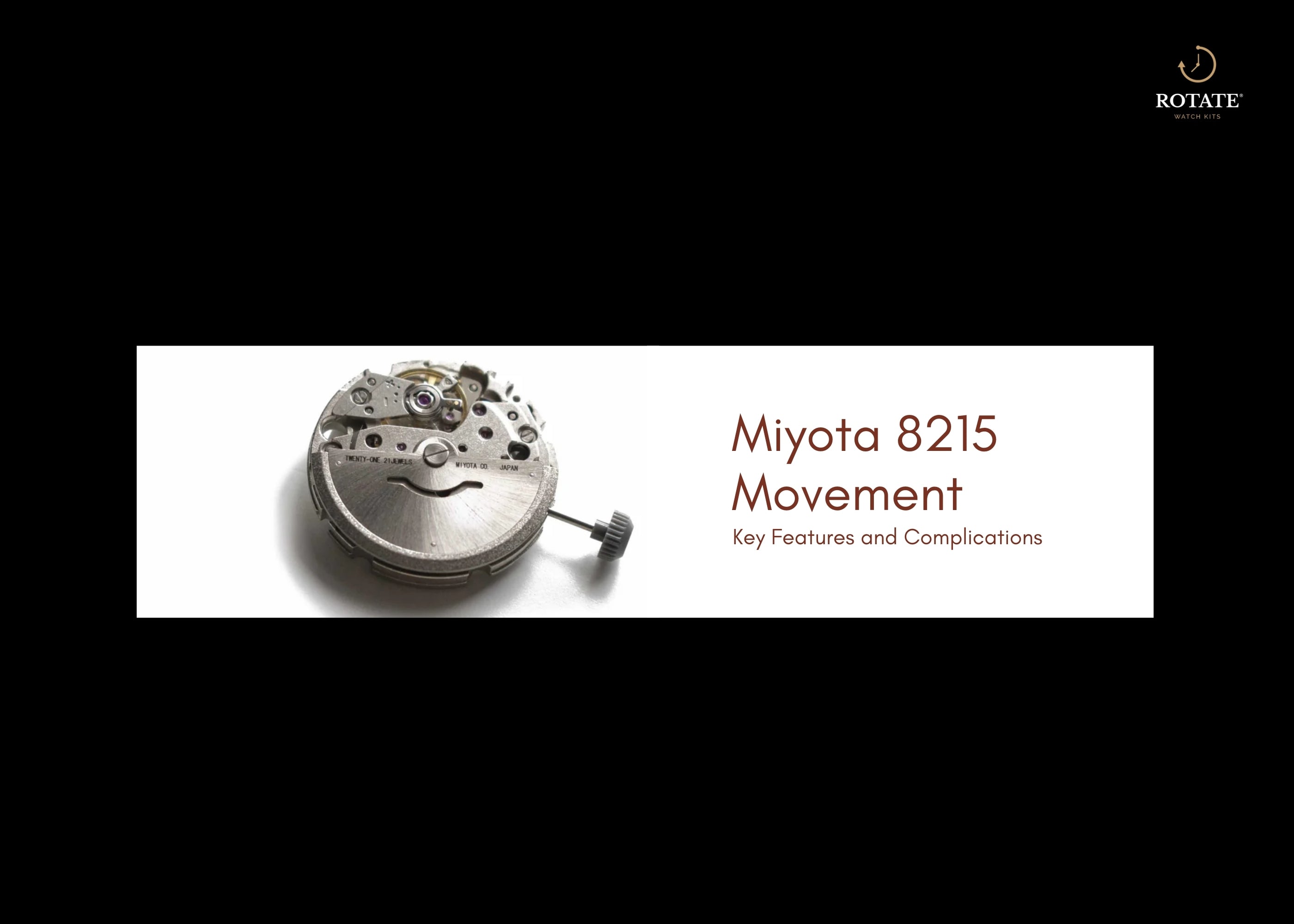Miyota 8215 Movement