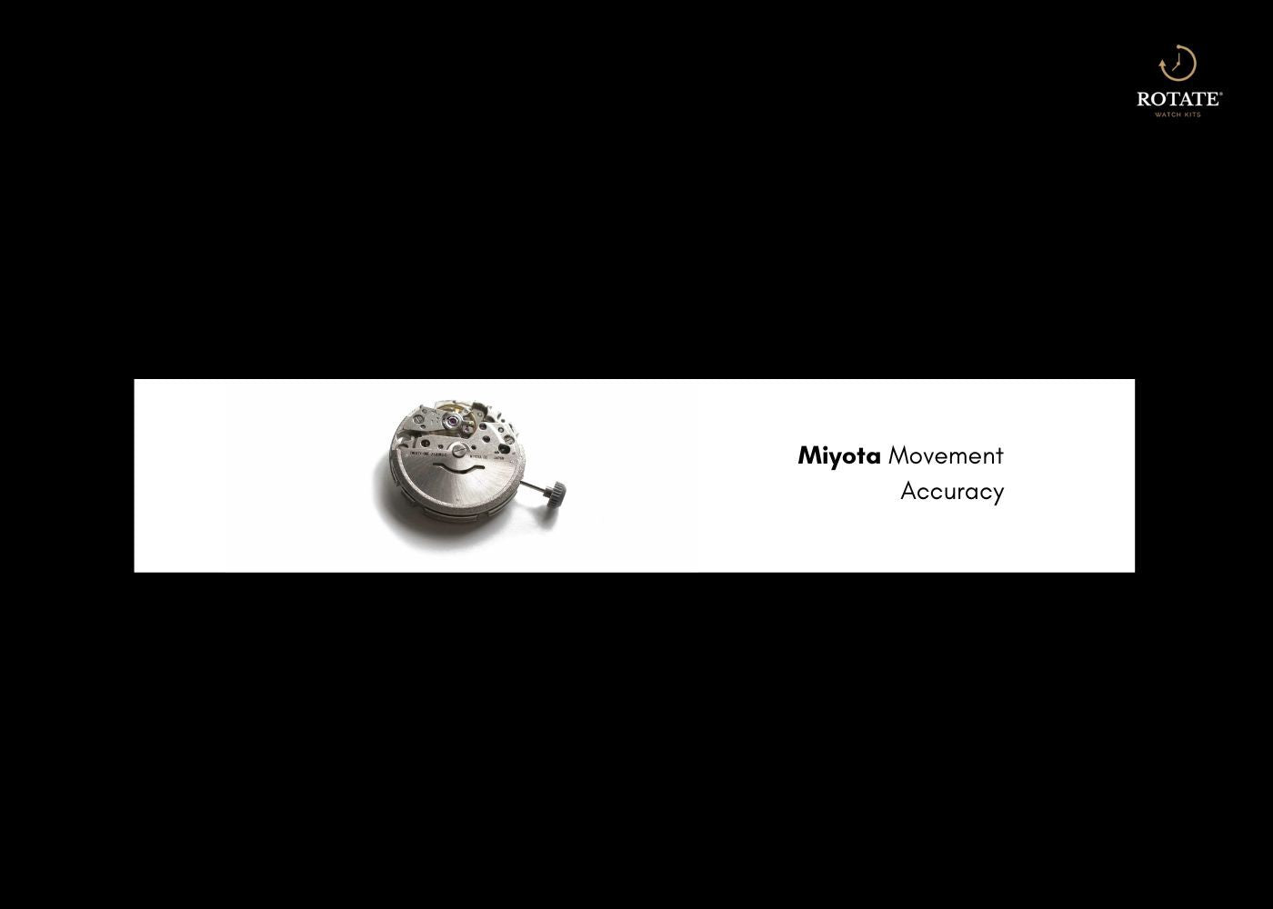 Miyota Movement Accuracy