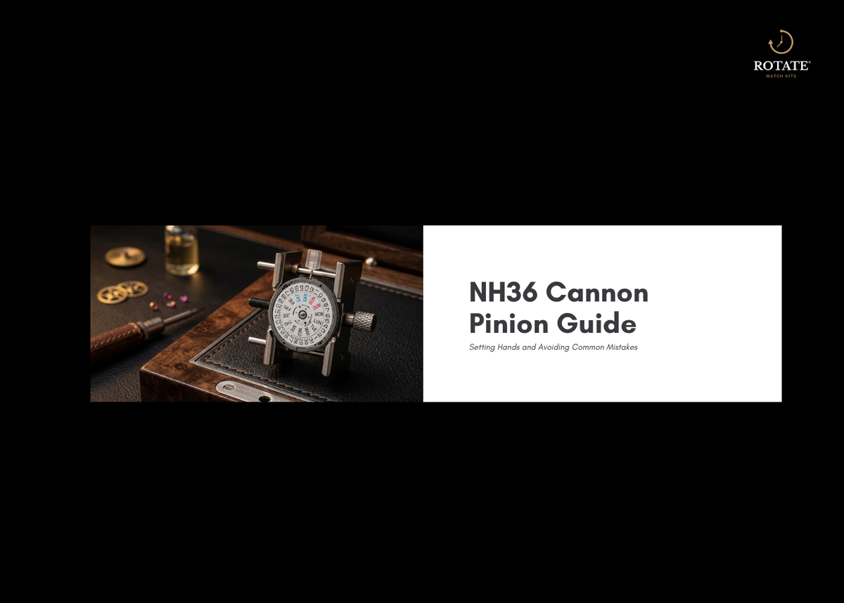 NH36 Cannon Pinion Guide: Setting Hands and Avoiding Common Mistakes