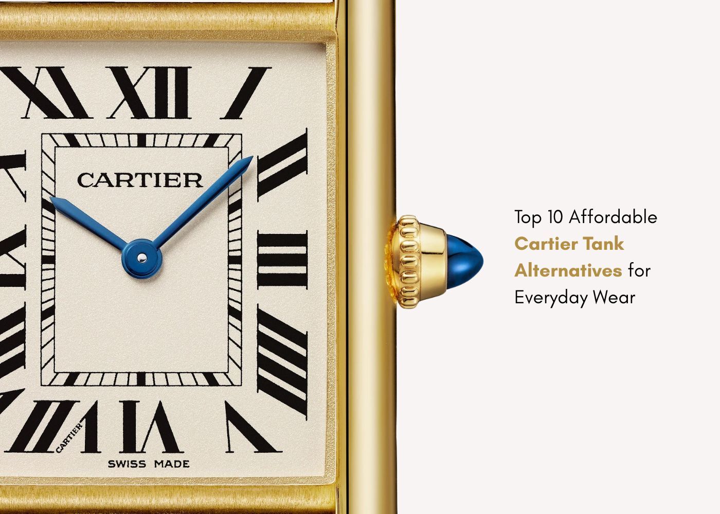 Affordable Cartier Tank Alternatives