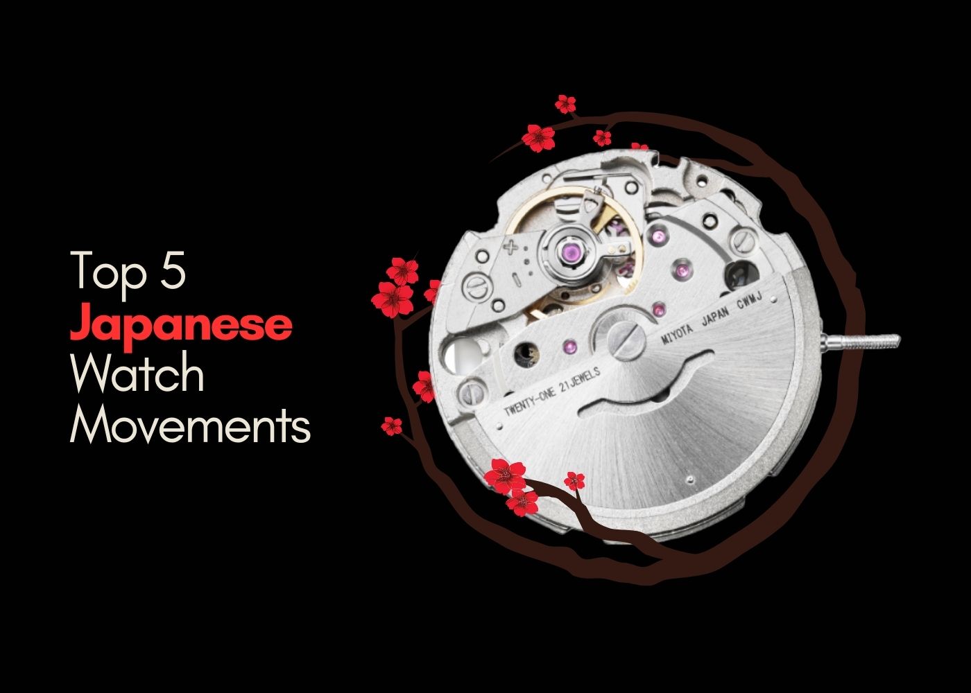 Japanese watch movements