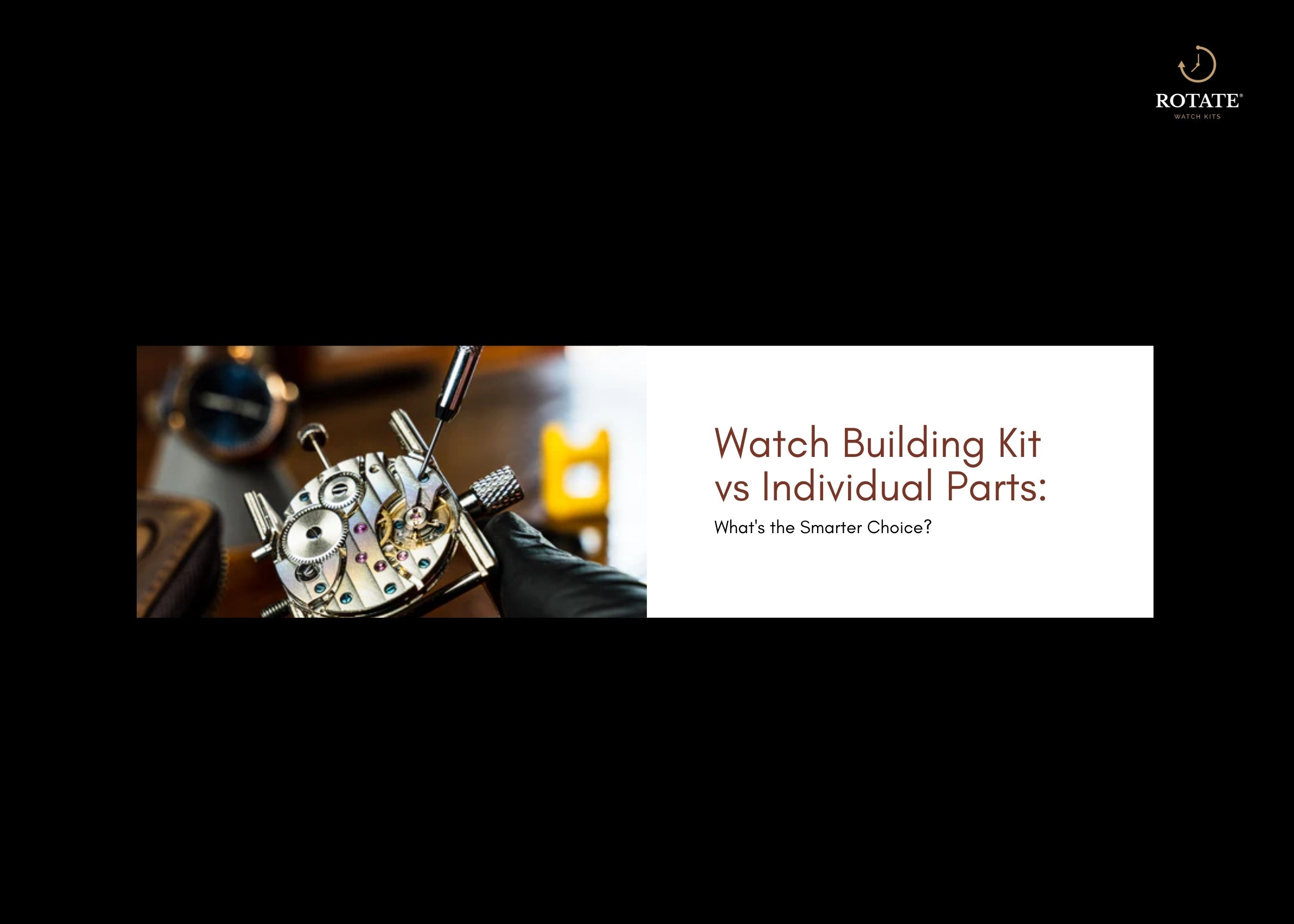 Watch Building Kit vs Individual Parts