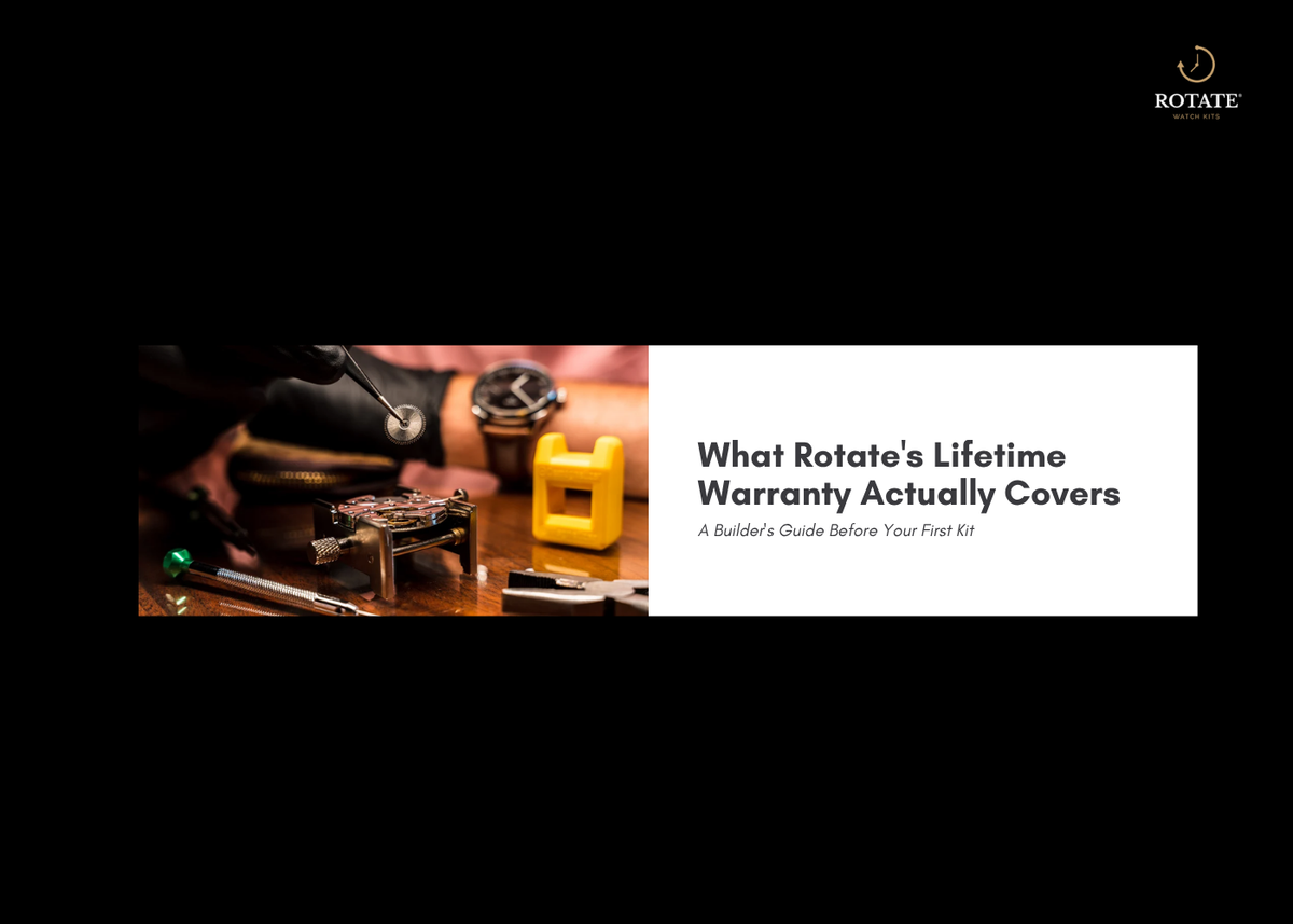 What Rotate's Lifetime Warranty Actually Covers: A Builder's Guide Before Your First Kit