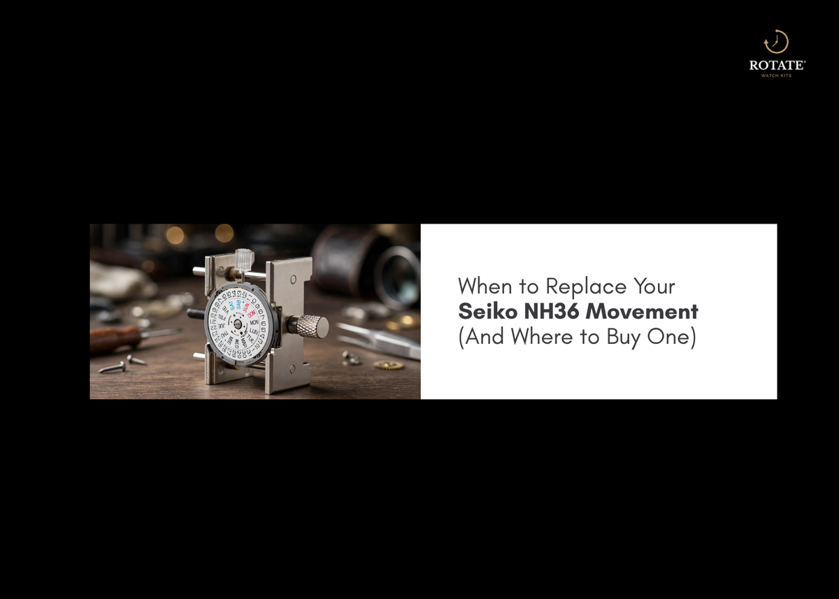 When to Replace Your Seiko NH36 Movement (And Where to Buy One)