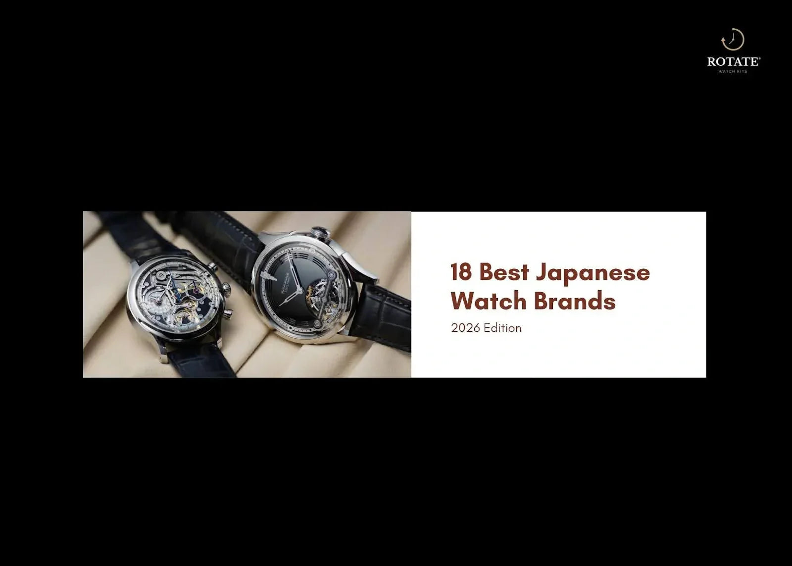 Best Japanese Watch Brands