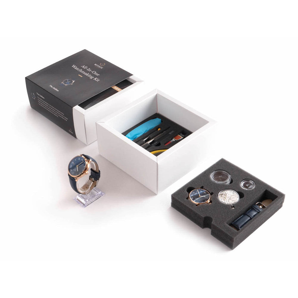 Watch Model Kit Galileo Watchmaking Kit | Wristwatch Building Kit | Rotate Watches