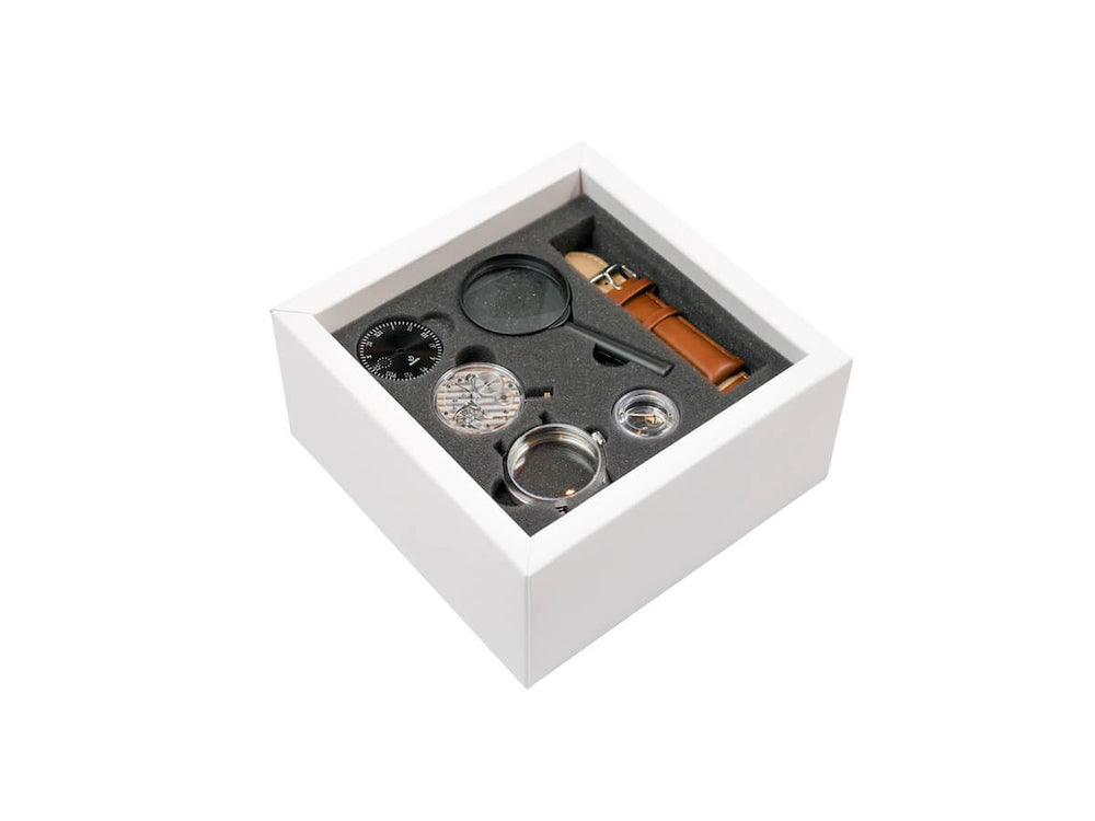 Wright Watchmaking Kit | DIY Wristwatch Building Kit | Rotate Watches