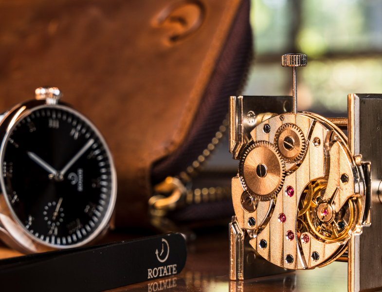 Men's Rotary Skeleton Mechanical Watch | Luxury Vintage Swiss Watches –  Vintage Radar