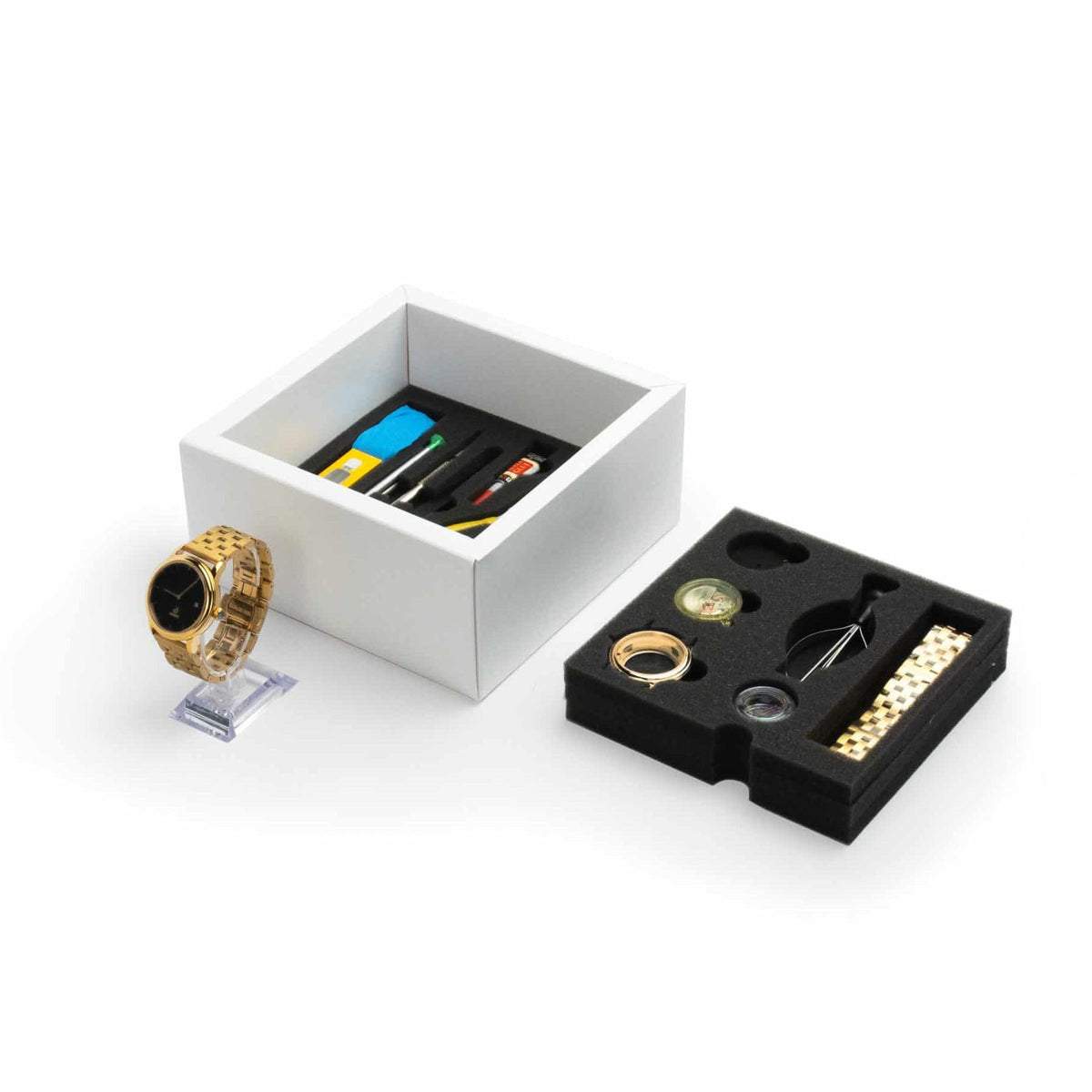 Eiffel Watchmaking Kit | DIY Wristwatch Building Kit | Rotate Watches