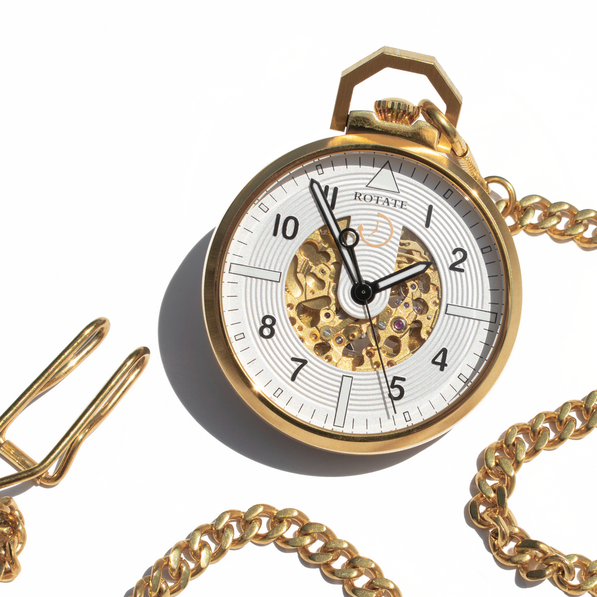 Earle Watchmaking Kit | DIY Gold Pocket Watch Kit | Rotate Watches