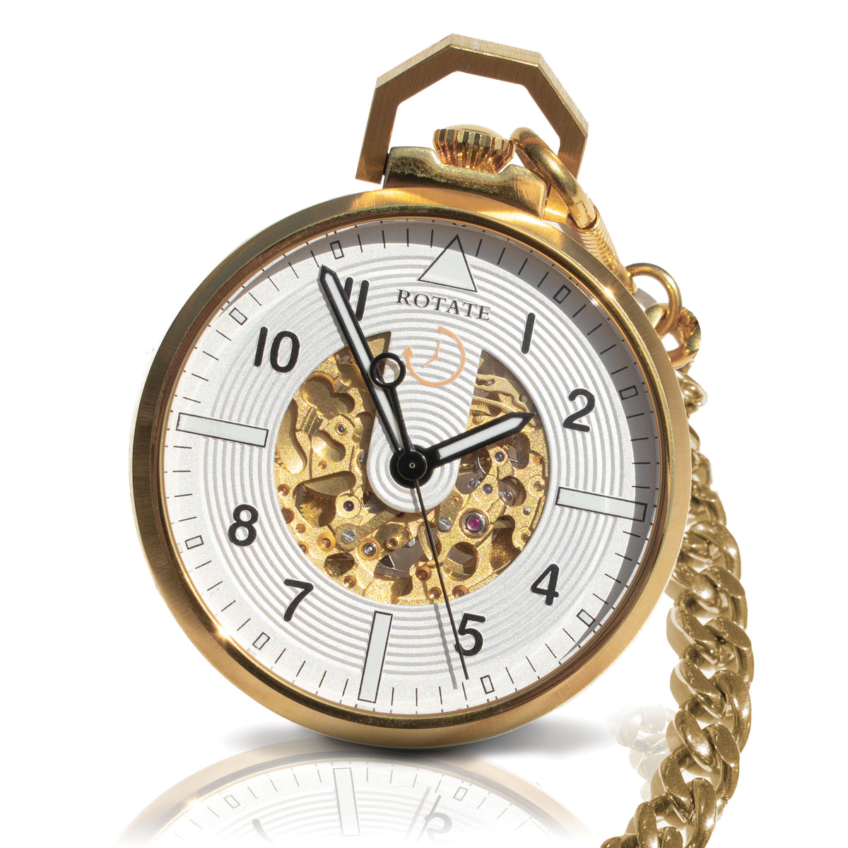 Earle Watchmaking Kit | DIY Gold Pocket Watch Kit | Rotate Watches