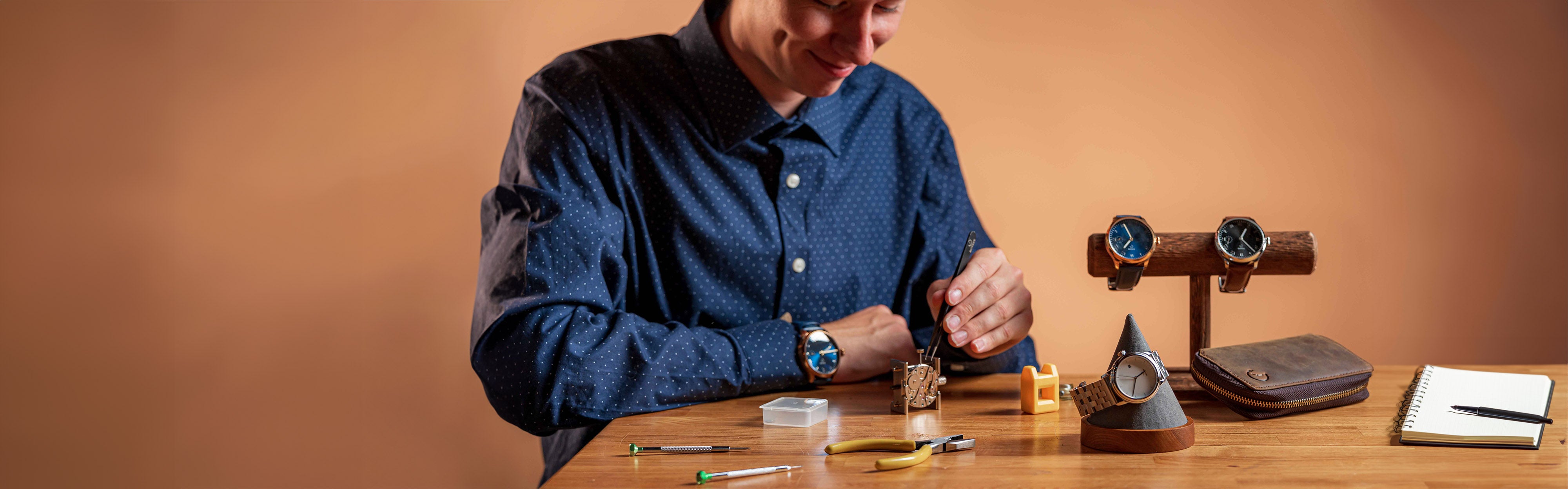 Man crates watch online making kit