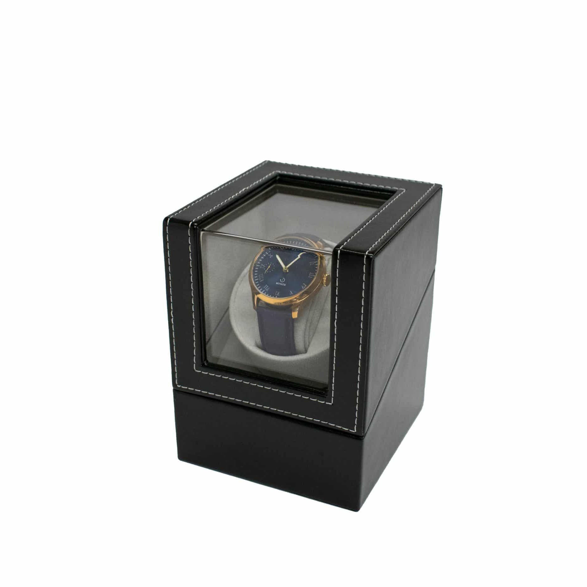 Watch winder hot sale display case