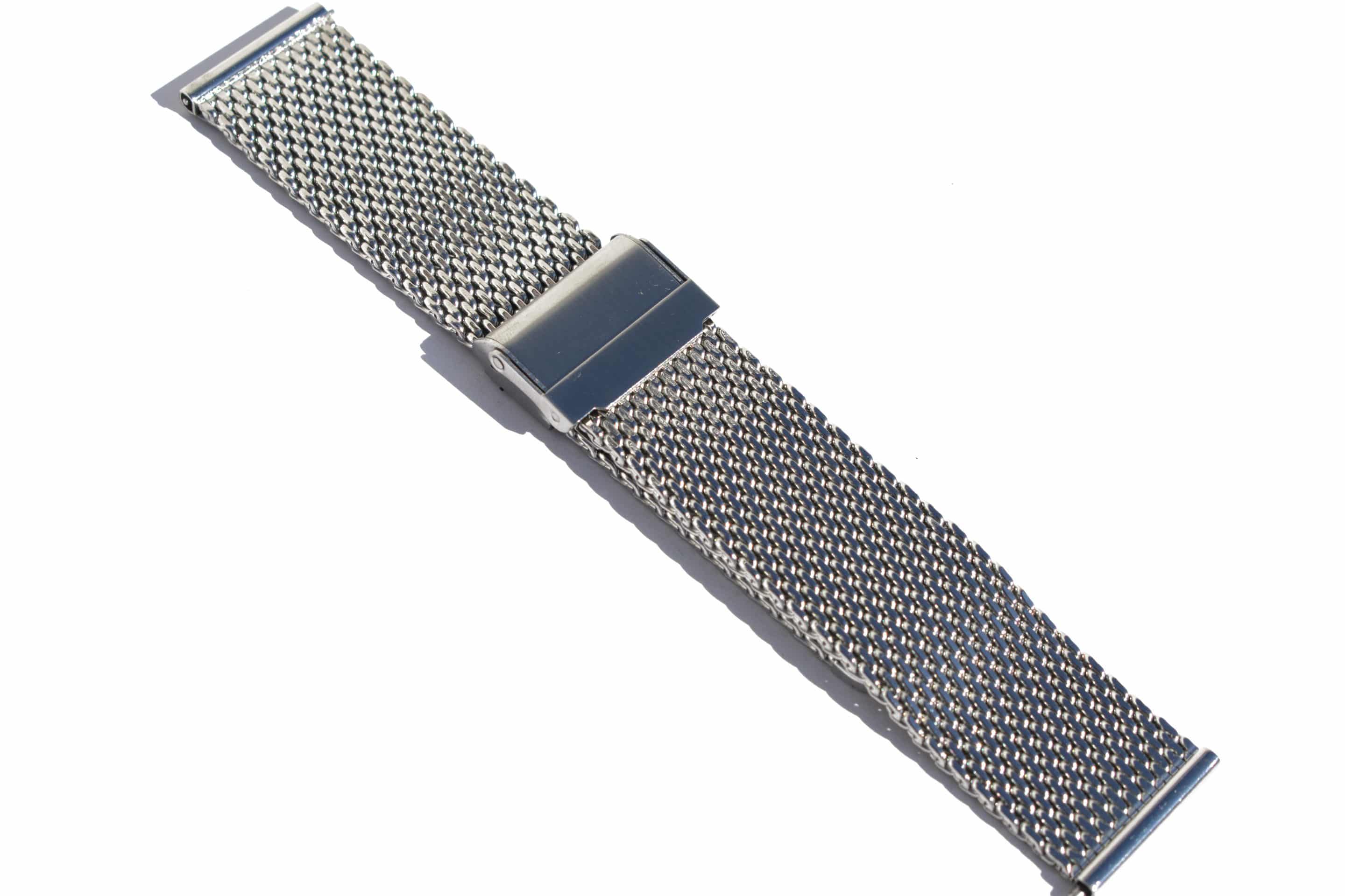 Stainless Steel Chain-Link Watch, SILVER
